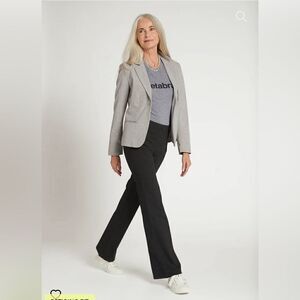 Betabrand black Classic Dress Pant Yoga Pant Sz XL Petite
